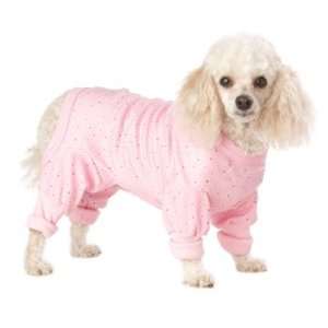  Pet Threads Jersey Pink Dot Pajamas for Dogs