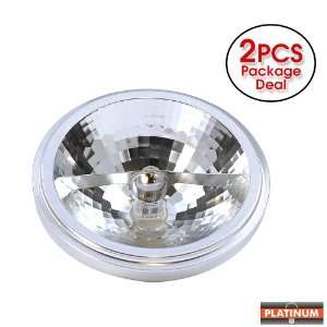  2pc 12V 50W Halogen AR111 Flood Lamp bulb Alu Reflector 