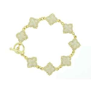  Van Cleef and Arpels Alhambra Inspired Vintage Bracelet 