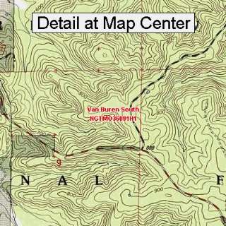   Map   Van Buren South, Missouri (Folded/Waterproof)