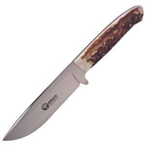  Arbolito Fixed Blade, Stag Handle, 4.25 in., Plain 