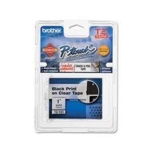  Brother TZ Series Lettering Tape   Clear   BRTTZE151 