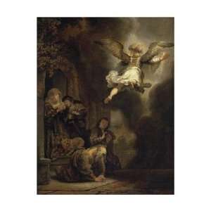  Archangel Raphael Leaving the Family of Tobias by 