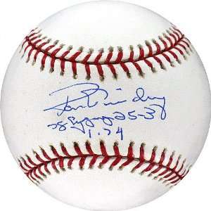  Ron Guidry Autographed Baseball with 78 CY Young 