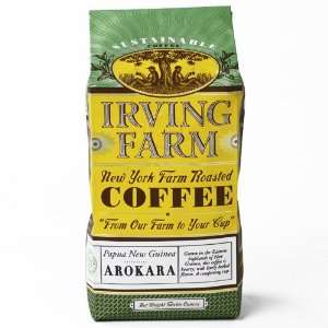 Papua New Guinea Arokara Whole Bean Coffee by Irving Farm (12 ounce)