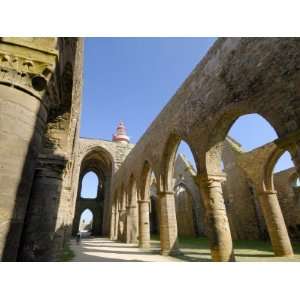  Saint Mathieus Abbey Near Brest, Brittany, France, Europe 