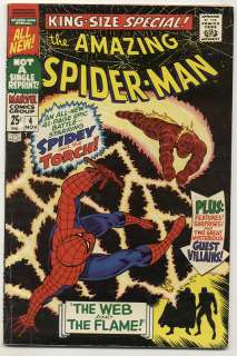 Amazing Spiderman King Size Special #4 Silver Age G/VG  