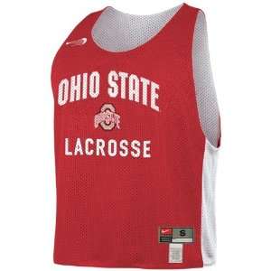  Nike Ohio State Buckeyes Scarlet Lacrosse Reversible 