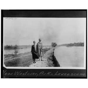 Westover, Arkansas,AR,1927 Flood,Levee scene