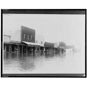 Gillett,Arkansas County,Main Street,1927 Flood 