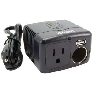  ARKON CADAU 150B 3 IN 1 DELUXE POWER INVERTER WITH USB, AC 