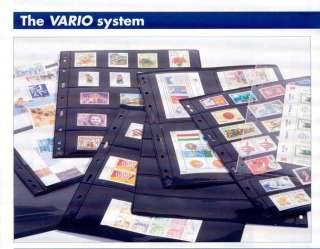 Vario pages are all original Lighthouse and NEW. The Vario F binder 