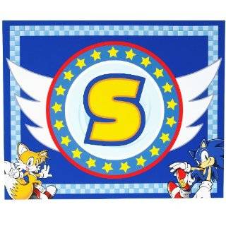 Sonic the Hedgehog Activity Placemats (4) Party Supplies