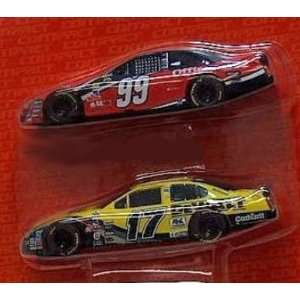   43 Compact NASCAR Cars Kenseth/Edwards (2) (Slot Cars) Toys & Games