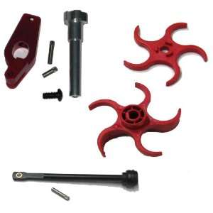  AXC Cyclone Upgrade Kit A 5 X7 98 Red Soft paddle, metal 