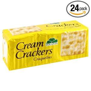 Bolands Cream Cracker, Wheat, 7.05 Ounce Boxes (Pack of 24)  