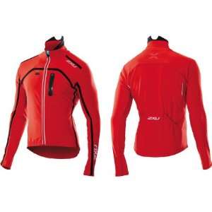 2XU Sub Zero Cycle Jacket   Mens Red/Red, L Sports 