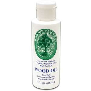  Wisconsin Hardwoods Mineral Wood Oil 4 Ounce Bottle 