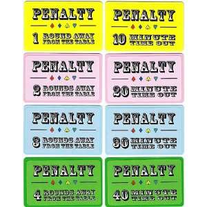  Poker Penalty Cards