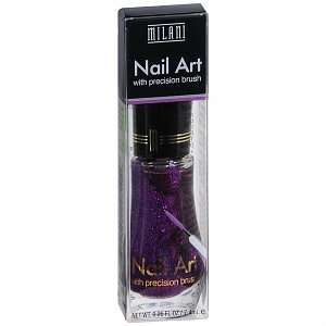  Milani Nail Art Nail Lacquer, Purple Outline 710, .25 fl 