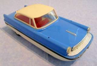 Vintage 1960s Blue AMPHICAR Toy Amphibious MODEL No. 367 Boat CAR NR 