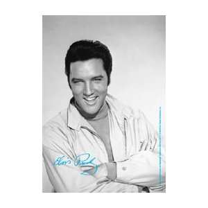 Elvis Presley CASUAL SMILING POSE Textile Poster