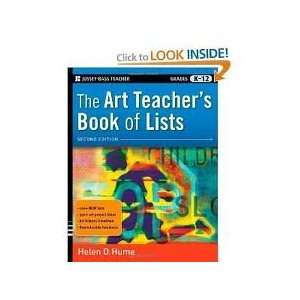 The Art Teachers Book of Lists, (J B Ed Book of Lists) 2nd (second 