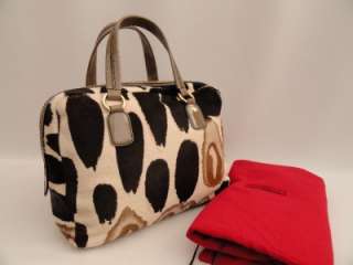 BN Auth Valentino Pony Leather Printed Bag Tote RRP1900  