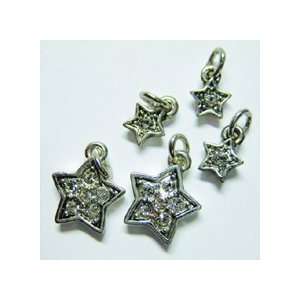  Jolees Boutique Crystal Assorted Pave Stars Charms Arts 