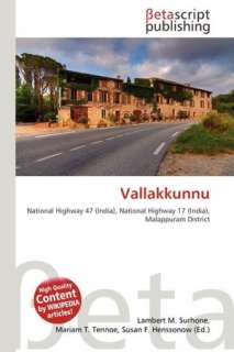   Vallakkunnu by Lambert M. Surhone, Betascript 