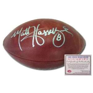 Matt Hasselbeck Autographed/Hand Signed NFL Football  