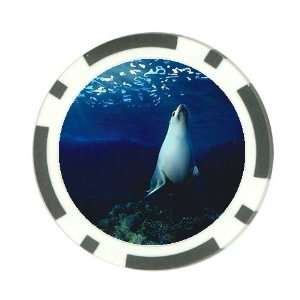  Seal marine life Poker Chip Card Guard Great Gift Idea 