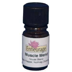 Muscle Mend House Blend Oil / Lemongrass, Clove Bud, Peppermint 