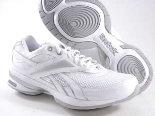 Reebok Easy Tone White/Silver Sparkle Fitness Walking Trainers Women 