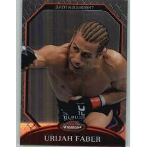   Urijah Faber   Mixed Martial Arts (MMA) Trading Card Sports