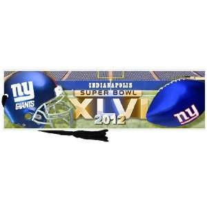  Giants Super Bowl Xlvi Bookmark 2012