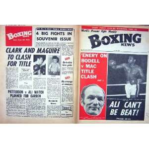   1972 HENRY COOPER ALI CLARK MAGUIRE TIGER CARTER