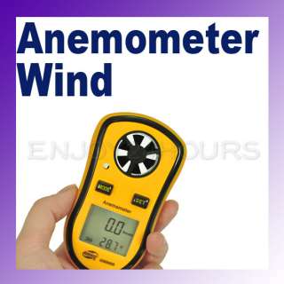 Digital Wind Speed Meter Measure Anemometer Thermometer  