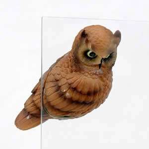  Great Horned Owl   Window Ornament