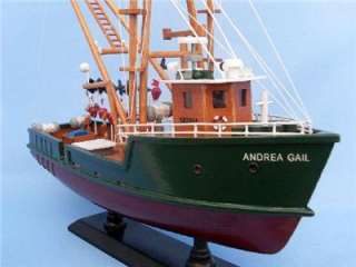 ANDREA GAIL Perfect Storm FISHING BOAT MODEL DISPLAY  