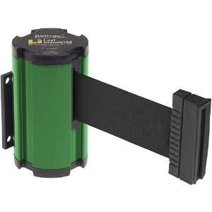  Wall Mounted Retractable Belt in Hunter Green Finish 