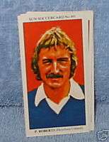 Phil Roberts Hereford Utd soccer Collector card #491  