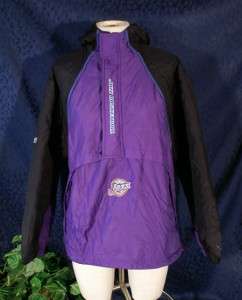 Purple Black REEBOK UTAH JAZZ Old Logo Jacket XL18 20  