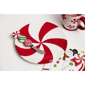   Shaped Tray w/Spreader, North Pole Candy Factory