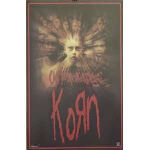  Korn 23x35 Untouchables Cover Poster 2002 