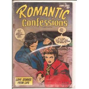  Romantic Confessions # 9, 1.0 FR Hillman Books