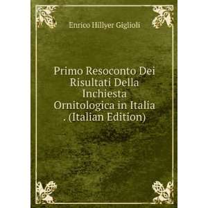   Italia . (Italian Edition) Enrico Hillyer Giglioli  Books