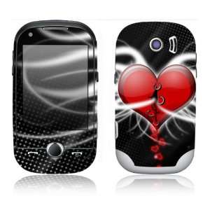 Samsung Corby Pro Decal Skin Sticker   Devil Heart
