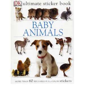  Penguin Group Baby Animals Sticker Book   60 Full color 