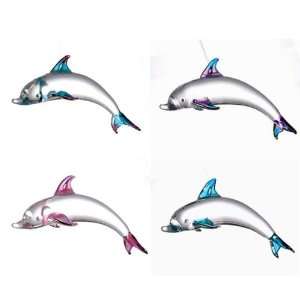 com Dolphins Set Of 4 Collectible Decoration Design Ornament Porpoise 